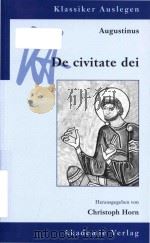 Augustinus De civitate dei（1997 PDF版）