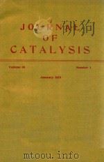 JOURNAL OF CATALYSIS VOLUME 56 NUMBER 1（1979 PDF版）