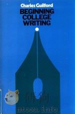 BEGINNING COLLEGE WRITING（1985 PDF版）