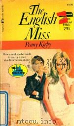 THE ENGLISH MISS（ PDF版）