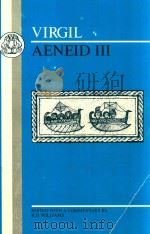 VIRGIL AENEID III 1962 PDF电子版封面 0906515998 R.D.WILLIAMS