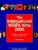 THE INTERNATIONAL WHO'S WHO 2000（1999 PDF版）