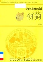 3.SINFONIE FUR ORCHESTER FOR ORCHESTRA 1988 95 STUDIENPARTITUR STUDY SCORE ED9646 PDF电子版封面