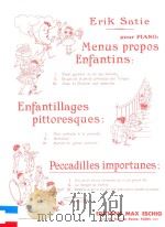 MENUS PROPOS ENFANTINS ENFANTILLAGES PITTORESQUES PECCADILLES IMPORTUNES（ PDF版）