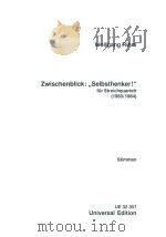 ZWISCHENBLICK:（ PDF版）