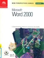 MICROSOFT WORD 2002 INTRODUCTORY（1999 PDF版）