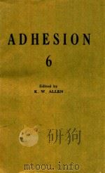 ADHESION 6 1982 PDF电子版封面 0853341060 K.W.ALLEN