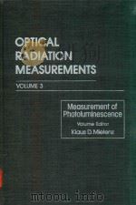 MEASUREMENT OF PHOTOLUMINESCENCE 1982 PDF电子版封面 0123049032 JKAUS D.MIELENZ