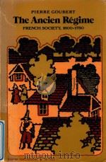 THE ANCIEN REGIME FRENCH SOCIETY 1600-1750（1969 PDF版）