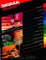 SIGMA CELL CULTURE REAQGENTS 1991 CATADLOGUE/PRICE LIST（ PDF版）