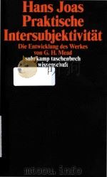 Praktische Intersubjektivitat die Entwicklung des Werkes von George Herbert Mead（1989 PDF版）