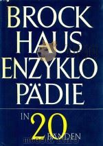 BROCKHAUS ENZYKLOPADIE ERSTER BAND A-ATE 1 1966 PDF电子版封面 3765300004