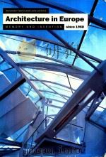 ALEXANDER TZONIS AND LIANE LEFAIVRE ARCHITECTURE IN EUROPE MEMOPRY AND INVENTION SINCE 1968（1992 PDF版）