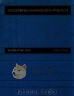 ACCOUNTING A MANAGEMENT APPRIACH EIGHTH EDITION 1986（1985 PDF版）
