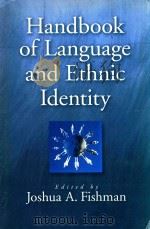 HANDBOOK OF LANGUAGE & ETHNIC IDENTITY（1999 PDF版）