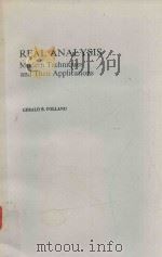 REAL ANALYSIS MODERN TECHNIQUES AND THEIR APPLICATIONS（1984 PDF版）
