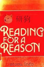 READING FOR A REASON AN INTERMEDIATE/ADVANCED READING TEST（1989 PDF版）