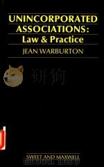 UNINCORPORATED ASSOCIATIONS: LAW AND PRACTICE（1986 PDF版）