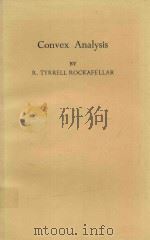 CONVEX ANALYSIS（1970 PDF版）