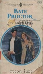 KATE PROCTOR A PAST TO DENY 1996 PDF电子版封面 0373186673