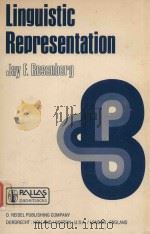 LINGUISTIC REPRESENTATION（1974 PDF版）