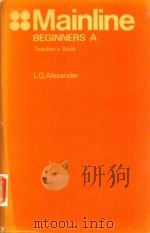 MAINLINE BEGINNERS A TEACHER'S BOOK（1978 PDF版）