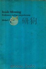 INSIDE MEANING PROFICIENCY READING COMPREHENSION（1975 PDF版）