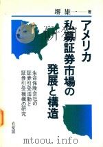 アメリカ私募証券市場の発展と構造 1993 PDF电子版封面 4641066787 堺雄一著