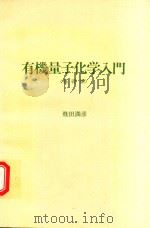 有機量子化学入門 基礎編 1981 PDF电子版封面 飛田満彦著
