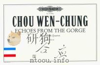 ECHOES FROM THE GORGE PERCUSSION QUARTET PLAYER III PDF电子版封面 CHOU WEN-CHUNG