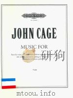 MUSIC FOR PARTS FOR VOICE AND INSTRUMENTS WITHOUT SCORE FLUTE（ PDF版）