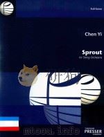 SPROUT FOR STRING ORCHESTRA 10 PDF电子版封面 CHEN YI