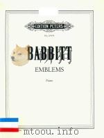 EMBLEMS PIANO（ PDF版）
