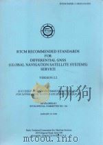 RTCM Recommended Standards for Differential GNSS(Global Navigation Satellite Systems) Service Versio 1998 PDF电子版封面