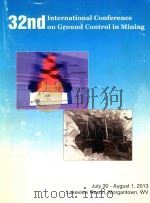 PROCEEDINGS 32ND INTERNATIONAL CONFERNCE ON GROUND CONTROL IN MINING（ PDF版）