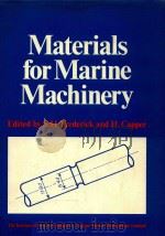 Materials for Marine Machinery 1976 PDF电子版封面 090097642X