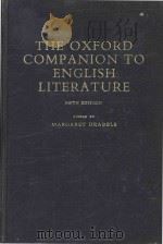 The Oxford companion to English literature Fifth Edition（1985 PDF版）