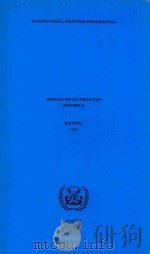 Manual on Oil Pollution Section 3 Salvage 1983 1983 PDF电子版封面 928011154X