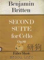 Second suite for cello Op.80（1974 PDF版）