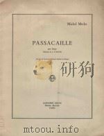 Passacaille pour harpe（1972 PDF版）