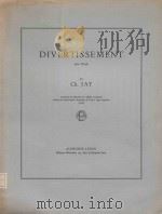 Divertissement pour harpe（1968 PDF版）