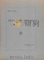 Highland's ballad（1967 PDF版）