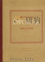 Mazurek（1955 PDF版）
