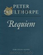 Requiem for cello alone 1982 PDF电子版封面