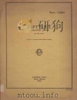 Diptyque: pour alto et piano（1961 PDF版）