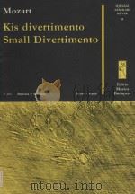 Small divertimento PDF电子版封面 W.A.Mozart曲