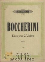 Duos pour 2 Violons opus5（ PDF版）