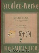 Sechs Duos op.126 PDF电子版封面 F.A.Kummer曲