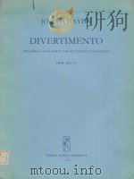 Divertimento Hob.xiv: 4（1972 PDF版）