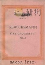 Streichquartett Nr.2（1974 PDF版）